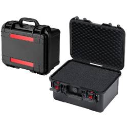 GeRRiT Anti-Fall-Werkzeug-Sicherheitsbox für Reiseausflüge Handheld, mit anpassbarem Schaumstoff, IP67 wasserdicht, Hartschalenkoffer für Mikrofon, Drohnen, Kamera, Ausrüstung,A von GeRRiT