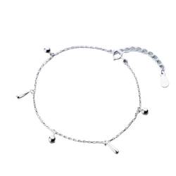 GeRRiT S925 Silber Armband Minimalistische Art Frische Licht Perle Wasser Tropfen Armband Sweet Few Hand Schmuck, Armband von GeRRiT