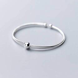 GeRRiT S925 Silber Armband Weibliche Koreanische Persönlichkeit Niedlich Licht Perlen Mode Armband Glänzend Einfachen Schmuckarmband, Armband von GeRRiT