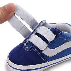Geagodelia Baby Schuhe Krabbelschuhe Hausschuhe Lauflernschuhe Jungen Foot Chucks Sneaker Babyschuhe 6-12 Monate Geschenk Baby Kleidung 0-6 Monate (Hellblau, 0-6 Monate) von Geagodelia