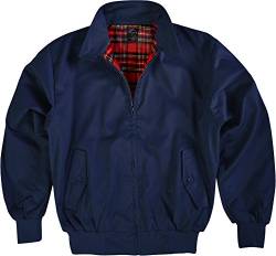 Original GearUp® Harrington Jacke English Style in 12 verschiedenen Designs wählbar Farbe Navy Größe 3XL von Gear Up