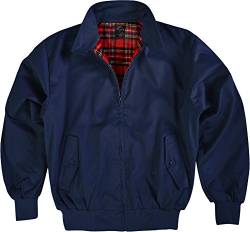 Original GearUp® Harrington Jacke English Style in 12 verschiedenen Designs wählbar Farbe Navy Größe 4XL von Gear Up