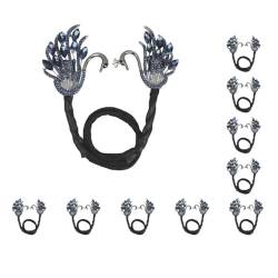 10 Set Haarknoten, Haargummis, Clip, Haarknotenformer für dünnes Haar, Frauen und Damen von Geardeangloow