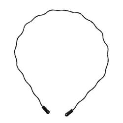 2 Stücke Unisex Metall Feder Wellig Haarband Sport Gesicht Waschen Haar Loop Stirnband 03 von Geardeangloow