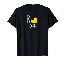 Rente 2021, Lustige Geschenkidee, Ente, Ruhestand, Damen T-Shirt von Geburtstag, Weihnachten und Mehr Geschenke