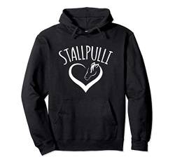 Stall-Pulli, Lustiger Spruch, Reiter und Pferd Motiv Pullover Hoodie von Geburtstag, Weihnachten und Mehr Geschenke