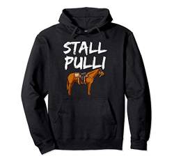 Stall Pulli, Lustiger Spruch, Reiter und Pferde Motiv Pullover Hoodie von Geburtstag, Weihnachten und Mehr Geschenke