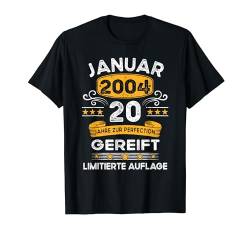 Januar 2004 Lustige Geschenke 20. Geburtstag T-Shirt von Geburtstag Geschenke Männer Frauen BoredMink