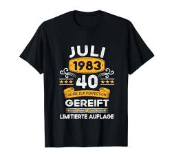 Juli 1983 Lustige Geschenke 40. Geburtstag T-Shirt von Geburtstag Geschenke Männer Frauen BoredMink