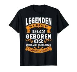 Legenden 1942 Geboren Geschenk Jahrgang 82 Geburtstag T-Shirt von Geburtstag Geschenke Männer Frauen BoredMink