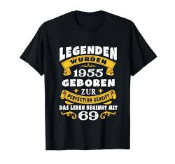 Legenden 1955 Geboren Geschenk Jahrgang 69 Geburtstag T-Shirt von Geburtstag Geschenke Männer Frauen BoredMink