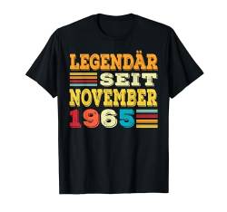 November 1965 Lustige Geschenke 58. Geburtstag T-Shirt von Geburtstag Geschenke Männer Frauen BoredMink