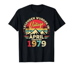 April 1979 Men Women 45th Birthday Limited Edition 45 T-Shirt von Geburtstag Geschenke Männer Frauen Limited Edition