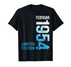 Februar 1954 Männer Frauen 70. Geburtstag Limited Edition 70 T-Shirt von Geburtstag Geschenke Männer Frauen Limited Edition