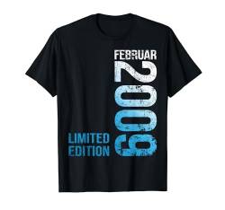 Februar 2009 Männer Frauen 15. Geburtstag Limited Edition 15 T-Shirt von Geburtstag Geschenke Männer Frauen Limited Edition