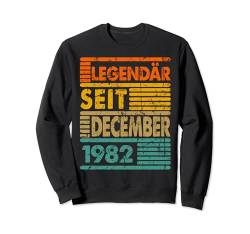 Legendär Seit December 1982 42. Geburtstag Vintage Sweatshirt von Geburtstag Herren und Männer SaiGon