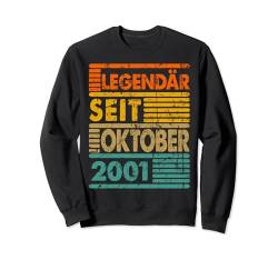 Legendär Seit Oktober 2001 23. Geburtstag Vintage Sweatshirt von Geburtstag Herren und Männer SaiGon