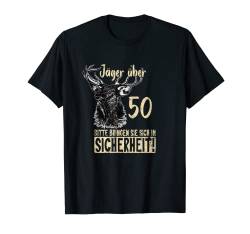 Dieser Jäger ist 50 Mann Geburtstagskind Original Outfit T-Shirt von Geburtstag Jahr Happy Birthday Party Jungs Mädchen