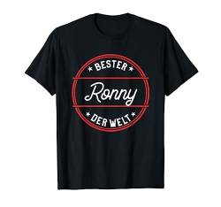 Bester Ronny der Welt Ronny T-Shirt von Geburtstag Ronny Geschenk