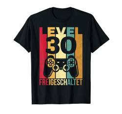 Herren Level 30 Geburtstag Mann 1993 30 Jahre 30er Geburtstag T-Shirt von Geburtstag Shirt Co.