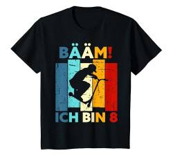 Kinder Bääm! Ich bin 8 Geburtstag Acht Jahre Junge Mädchen 8. T-Shirt von Geburtstag Sprüche & Geschenke