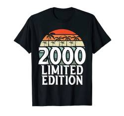 Geburtstagsgeschenk Vintage 2000 Limited Edition Geburtstag T-Shirt von Geburtstagsdeko und Geburtstags Geschenke