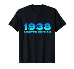 86. Geburtstag Mann Frau 86 Jahre 1938 Deko Lustig Geschenk T-Shirt von Geburtstagsgeschenk Damen Herren 1938 Geschenkidee