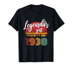 86. Geburtstag Mann Frau 86 Jahre 1938 Deko Lustig Geschenk T-Shirt von Geburtstagsgeschenk Damen Herren 1938 Geschenkidee