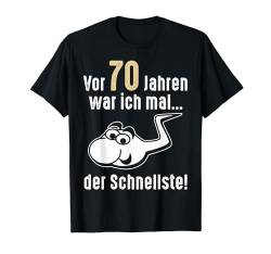 70. Geburtstag Mann Frau 70 Jahre 1954 Deko Lustig Geschenk T-Shirt von Geburtstagsgeschenk Damen Herren 1954 Geschenkidee