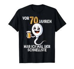 70. Geburtstag Mann Frau 70 Jahre 1954 Deko Lustig Geschenk T-Shirt von Geburtstagsgeschenk Damen Herren 1954 Geschenkidee