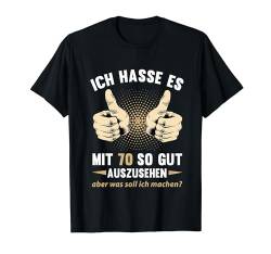 70. Geburtstag Mann Frau 70 Jahre 1954 Deko Lustig Geschenk T-Shirt von Geburtstagsgeschenk Damen Herren 1954 Geschenkidee