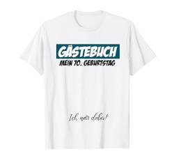 70. Geburtstag Mann Frau 70 Jahre 1954 Deko Lustig Geschenk T-Shirt von Geburtstagsgeschenk Damen Herren 1954 Geschenkidee