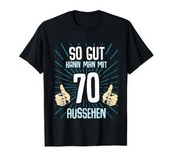 70. Geburtstag Mann Frau 70 Jahre 1954 Deko Lustig Geschenk T-Shirt von Geburtstagsgeschenk Damen Herren 1954 Geschenkidee