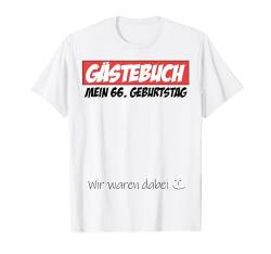 66. Geburtstag Mann Frau 66 Jahre 1958 Deko Lustig Geschen T-Shirt von Geburtstagsgeschenk Damen Herren 1958 Geschenkidee