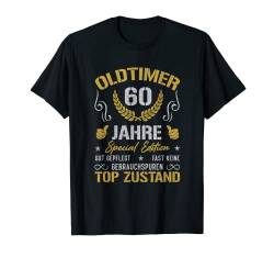 60. Geburtstag Mann Frau 60 Jahre 1963 Deko Lustig Geschenk T-Shirt von Geburtstagsgeschenk Damen Herren 1963 Geschenkidee