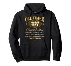 61. Geburtstag Mann Frau 61 Jahre 1963 Deko Lustig Geschenk Pullover Hoodie von Geburtstagsgeschenk Damen Herren 1963 Geschenkidee