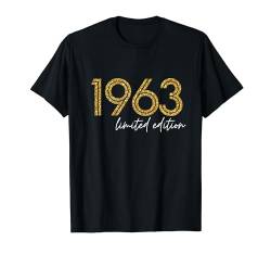 61. Geburtstag Mann Frau 61 Jahre 1963 Deko Lustig Geschenk T-Shirt von Geburtstagsgeschenk Damen Herren 1963 Geschenkidee