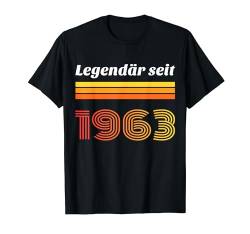 61. Geburtstag Mann Frau 61 Jahre 1963 Deko Lustig Geschenk T-Shirt von Geburtstagsgeschenk Damen Herren 1963 Geschenkidee