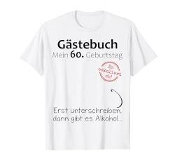 60. Geburtstag Mann Frau 60 Jahre 1964 Deko Lustig Geschen T-Shirt von Geburtstagsgeschenk Damen Herren 1964 Geschenkidee