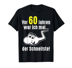 60. Geburtstag Mann Frau 60 Jahre 1964 Deko Lustig Geschen T-Shirt von Geburtstagsgeschenk Damen Herren 1964 Geschenkidee