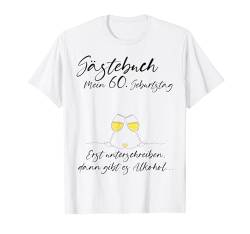 60. Geburtstag Mann Frau 60 Jahre 1964 Deko Lustig Geschen T-Shirt von Geburtstagsgeschenk Damen Herren 1964 Geschenkidee