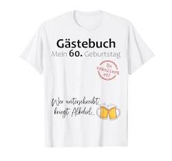 60. Geburtstag Mann Frau 60 Jahre 1964 Deko Lustig Geschen T-Shirt von Geburtstagsgeschenk Damen Herren 1964 Geschenkidee