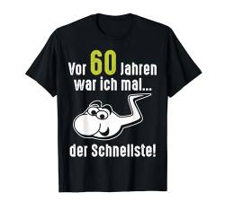 60. Geburtstag Mann Frau 60 Jahre 1964 Deko Lustig Geschen T-Shirt von Geburtstagsgeschenk Damen Herren 1964 Geschenkidee