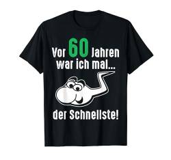 60. Geburtstag Mann Frau 60 Jahre 1964 Deko Lustig Geschen T-Shirt von Geburtstagsgeschenk Damen Herren 1964 Geschenkidee