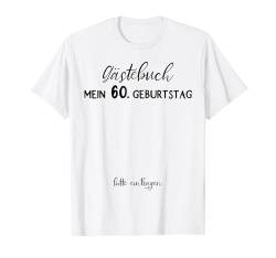 60. Geburtstag Mann Frau 60 Jahre 1964 Deko Lustig Geschen T-Shirt von Geburtstagsgeschenk Damen Herren 1964 Geschenkidee