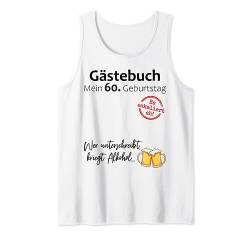 60. Geburtstag Mann Frau 60 Jahre 1964 Deko Lustig Geschen Tank Top von Geburtstagsgeschenk Damen Herren 1964 Geschenkidee