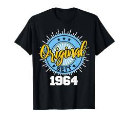 60. Geburtstag Mann Frau 60 Jahre 1964 Deko Lustig Geschenk T-Shirt von Geburtstagsgeschenk Damen Herren 1964 Geschenkidee