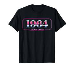 60. Geburtstag Mann Frau 60 Jahre 1964 Deko Lustig Geschenk T-Shirt von Geburtstagsgeschenk Damen Herren 1964 Geschenkidee