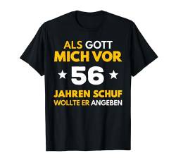 56. Geburtstag Mann Frau 56 Jahre 1968 Deko Lustig Geschen T-Shirt von Geburtstagsgeschenk Damen Herren 1968 Geschenkidee