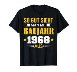 56. Geburtstag Mann Frau 56 Jahre 1968 Deko Lustig Geschenk T-Shirt von Geburtstagsgeschenk Damen Herren 1968 Geschenkidee